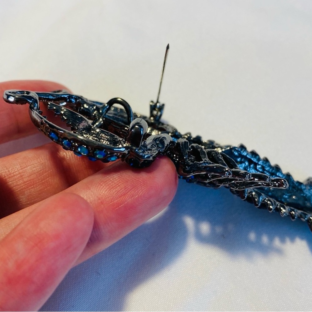 Large Rhinestone 🦞 Lobster 🦞 Brooch…. - Picture 6 of 8